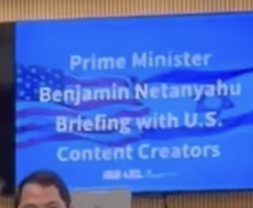 <a href="/idontexistTore/">Chaos Coordinator</a> 🧐 What the AF!?
A PM-from another country-talking to US 'influencers'/operatives 🙄
How is this NOT FOREIGN interference/influence AND ON OUR TURF⁉️
We wouldn't be allowed to do this in Israel, after they stopped laughing they'd say GTFOH
Who allowed this?