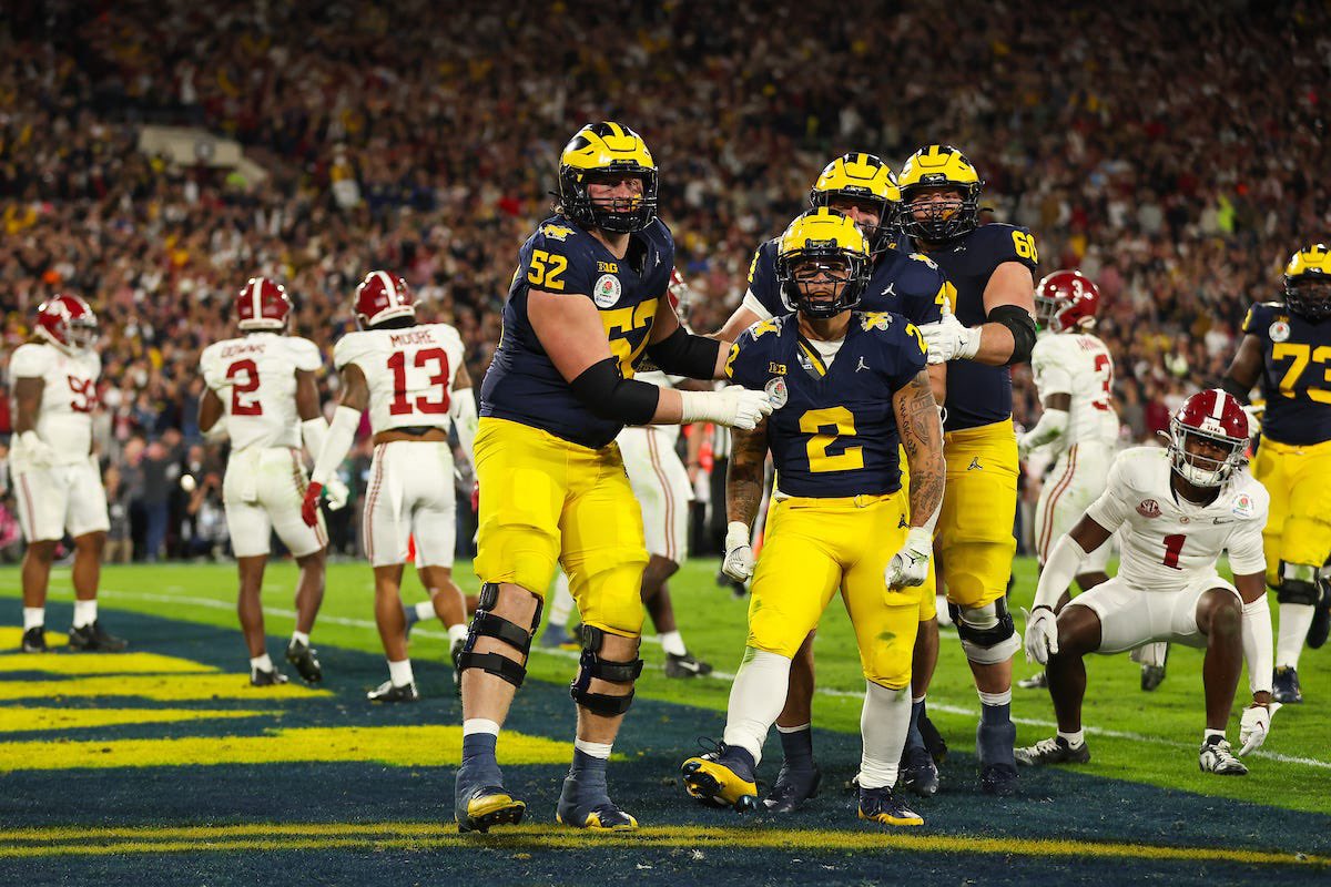 Michigan has beaten Alabama more times in the last two years than Georgia has beaten Alabama in the last 18 seasons. #GoBlue