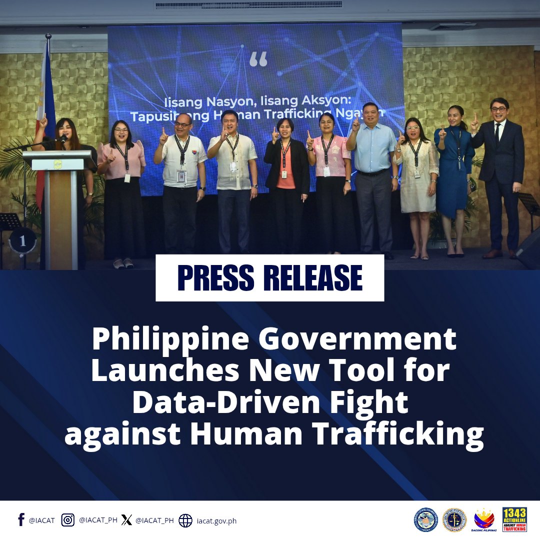 IACAT_PH's tweet image. DOJ-IACAT, in partnership with @ijm_ph , launched the IACAT ProtectPortal, a centralized system that strengthens the fight against human trafficking and protects vulnerable communities.

Read more: facebook.com/share/p/1J6FiA… 

#IACAT #IisangNasyonIisangAksyon