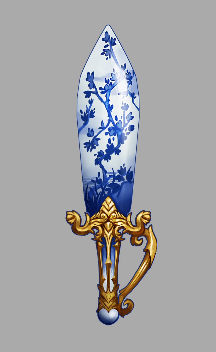 #swordtember Day 27: Porcelain