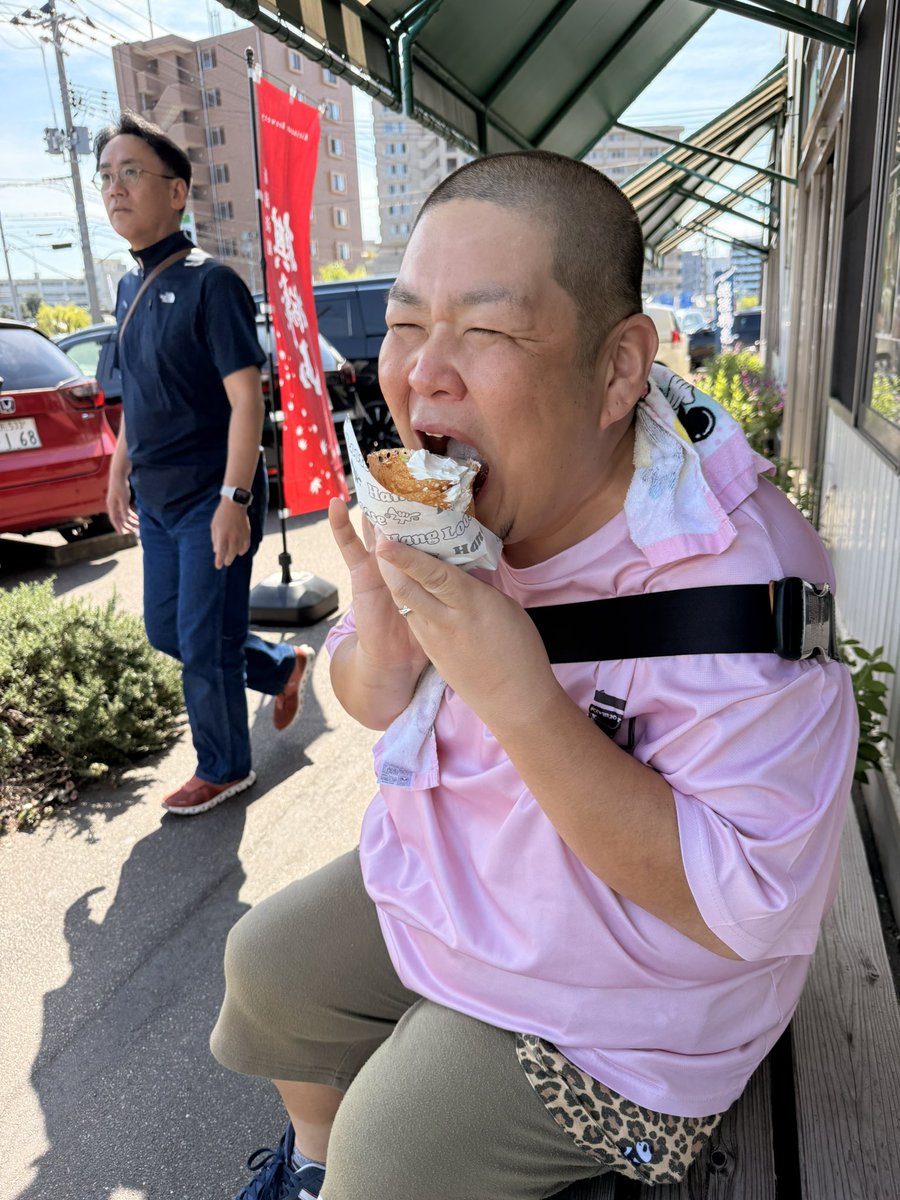 バスセンターでカレー食って、ピアBandaiで軽食とデザート
新潟のごはん美味しい😚
