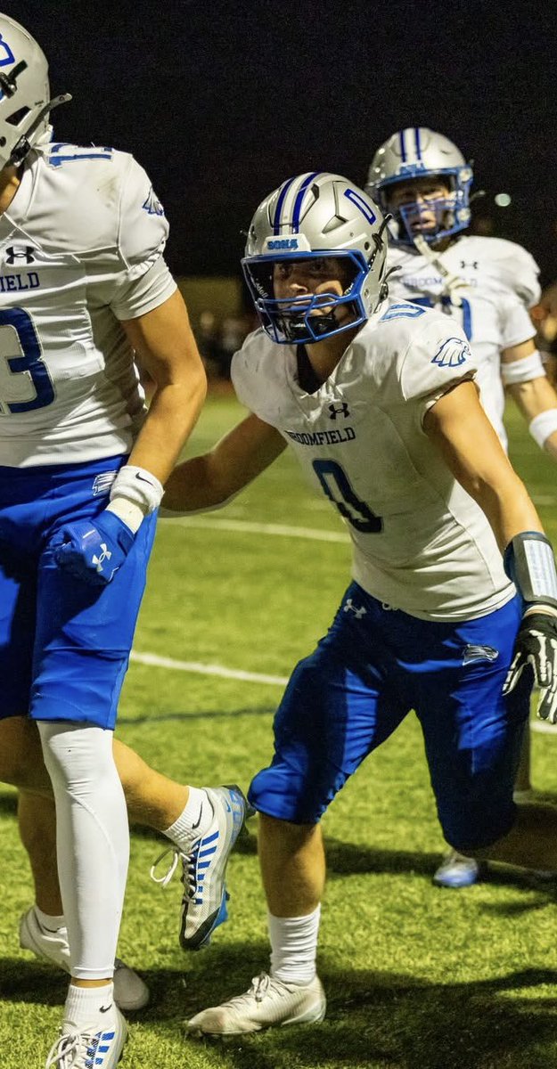 First set back of the season falling short 25-26 in our 3rd cross town rivalry game. The difference between good &amp; great is 1%-committed to taking the next step to help my team get to great!@CoachOBrien @BroomfieldFtbl@CaptainKirk02
<a href="/CoachJHickey/">John Hickey</a> <a href="/CoachJimmyZech/">Jimmy Zechmann</a>
<a href="/CoachCollaso/">Coach Collaso</a>