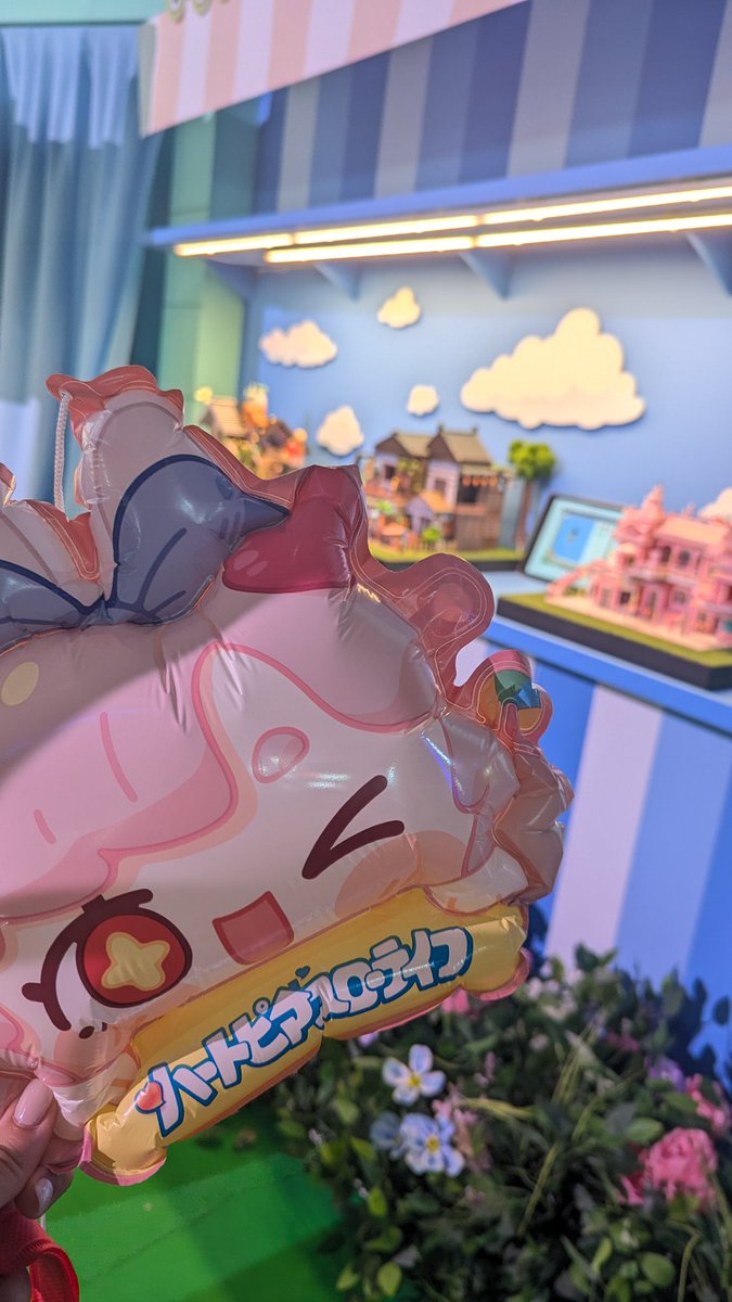 Booth was soo cute at Tokyo Game Show 🩷🩷 #ハートピア