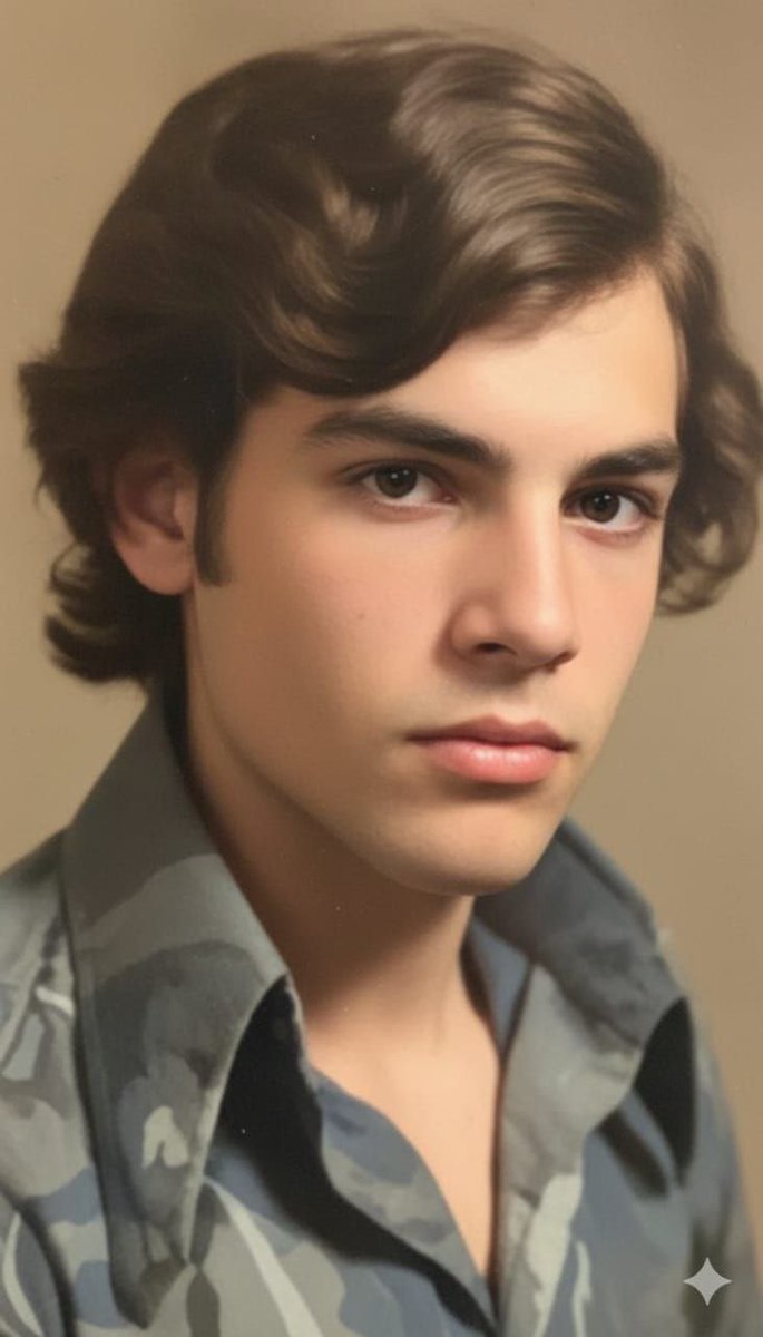 ShiaVisuals's tweet photo. A restored photograph of Sayyed Hassan Nasrallah from his youth, taken from his civil status records. https://t.co/JxO1QnDFsL