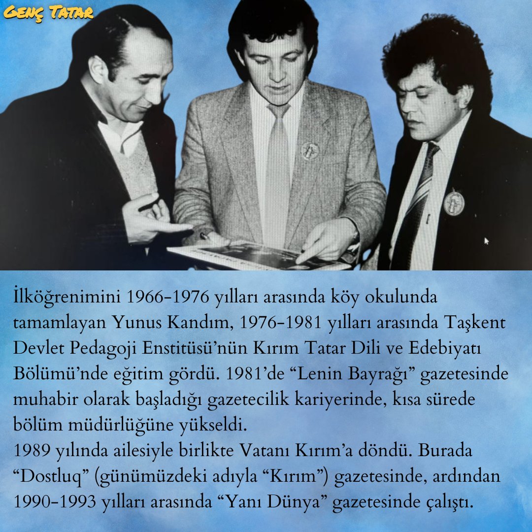 genctatar42's tweet photo. Yunus KANDIM (Akkurgan,1959 - Akmescit,2005)

#Kırım #Crimea #GençTatar #YunusKandım #ÖnemliŞahsiyetler https://t.co/HfpNHOvwrp