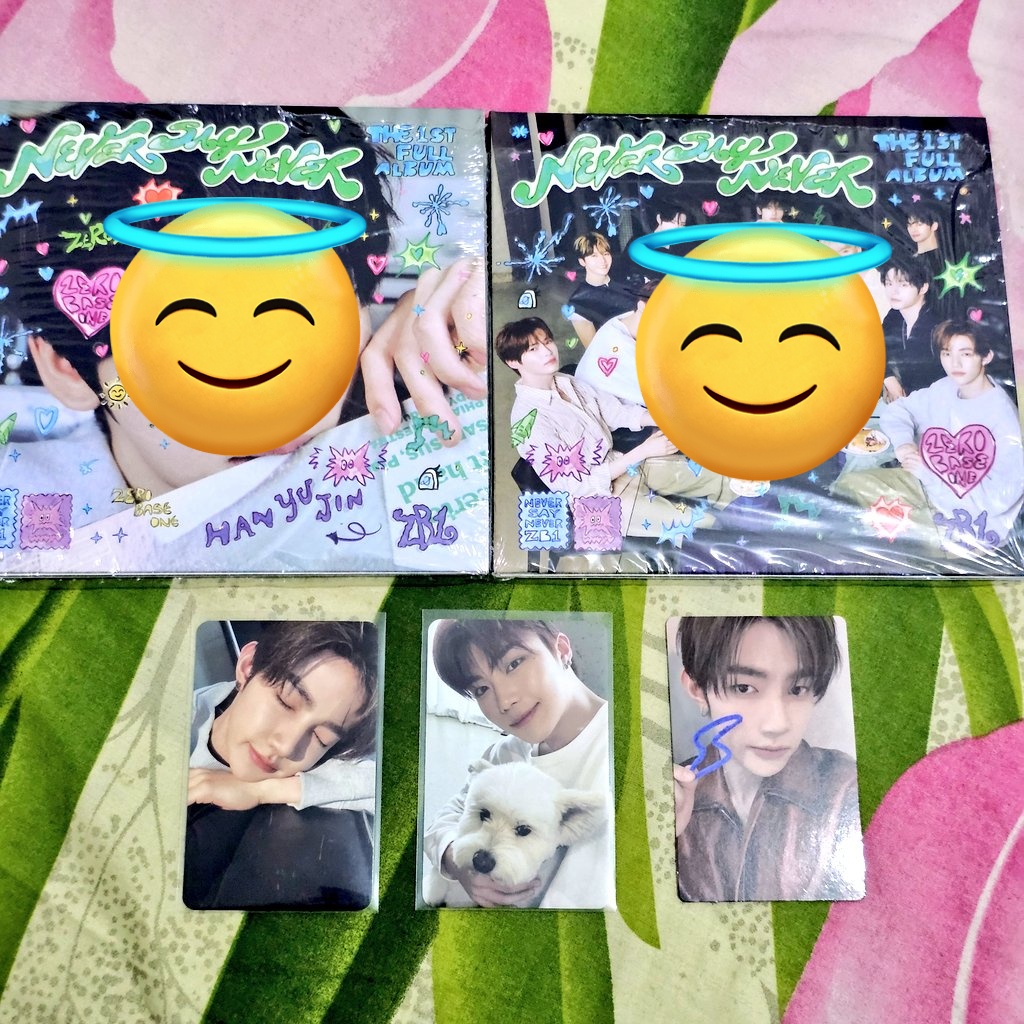 Want to trade album nsn zb1 pc

Digipack ver
Have : hao &amp; gunwook
Want : yujin

Lenticular keyring 
Have : hao
Want : yujin

wtt never say never zerobaseone