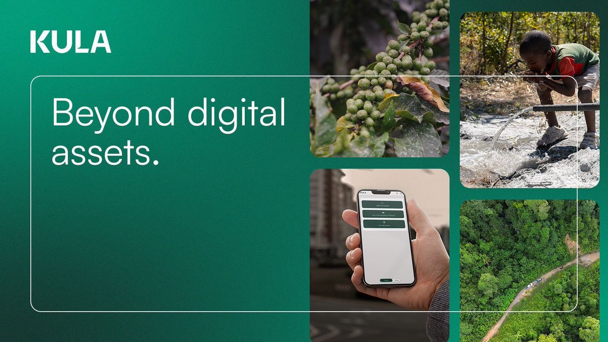 $KULA isn’t just a token, but it’s a key to unlocking decentralized impact investing opportunities…

Live now and powering real assets; Think of tokenized equity in eco-projects, community infrastructure, and more … #impact #Investment 
🧵….