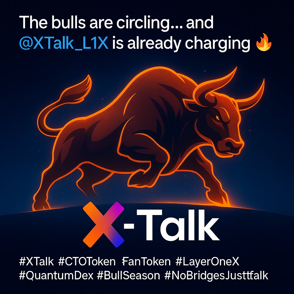 RichieRavz's tweet photo. @yourcryptodj Has to be @XTalk_L1X! ๐ฅ
Itโs not just a token, itโs the voice of the community.
World First multichain fan token, First CTO on @LayerOneX, powered by people, built for momentum ๐ฌ
#XTalk #CTOToken #QuantumDex #LayerOneX #FanToken #ATHNextWeek #NoBridgesJustTalk https://t.co/EmippVmYng
