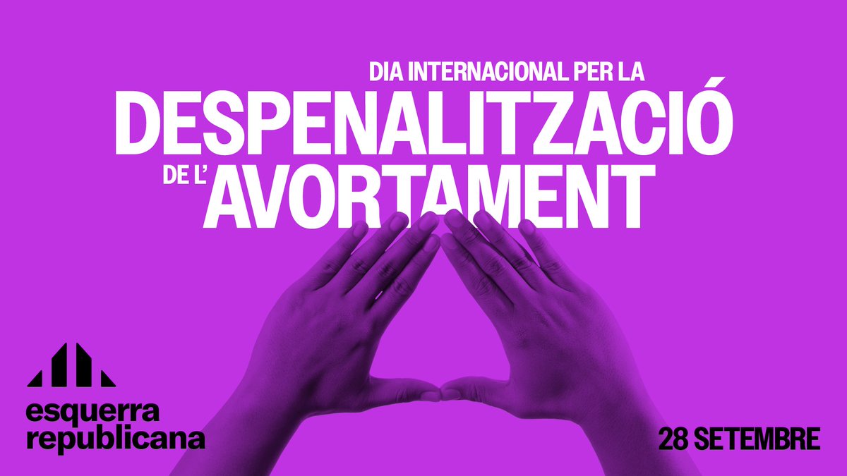El dret a decidir sobre el propi cos no és negociable✊

♀ Continuem lluitant per uns drets sexuals i reproductius plens, aquí i arreu del món.

👉Defensem l’avortament lliure, segur i amb garanties.

Despenalització de l'avortament arreu del món‼