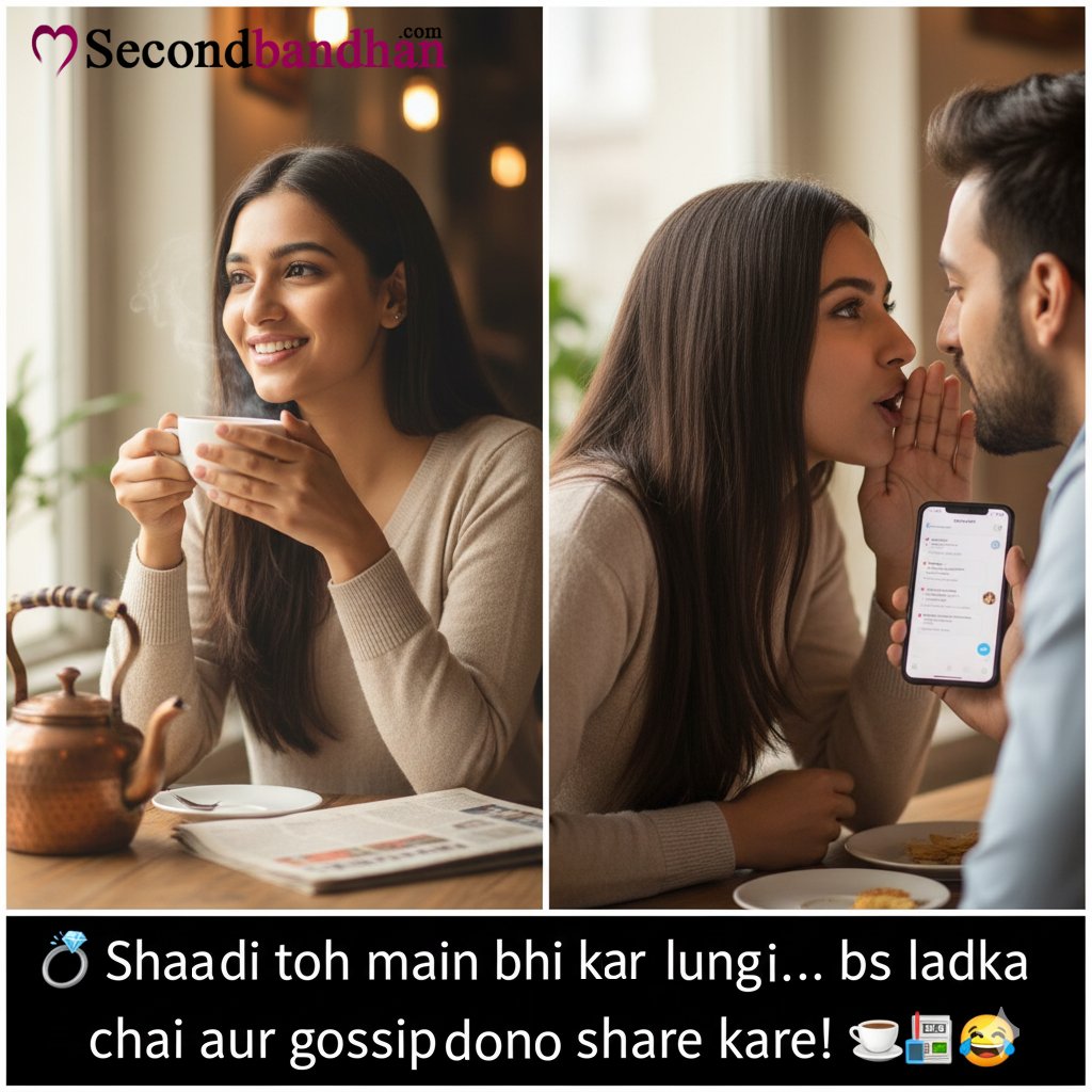 second_bandhan's tweet photo. 💍Shaadi toh main bhi kar lungi… bas ladka chai aur gossip dono share kare!☕Aur aisa life partner sirf https://t.co/5shlRBmhQr par milega!
✨100% Free Registration
👉Free Signup Now: https://t.co/5shlRBmhQr
#SecondBandhan #ShaadiVibes #ChaiAurPyaar #PerfectMatch #FreeMatrimony https://t.co/Bhe6P5Awml