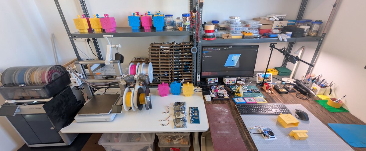AIRA_Robonomics's tweet image. Altruist has entered the Production Stage!
The campaign for our first and most altruistic device is ending, which means we are preparing devices for our backers. We're moving into the Production Stage and, as a sneak peek, we'd like to share some behind-the-scenes footage from…