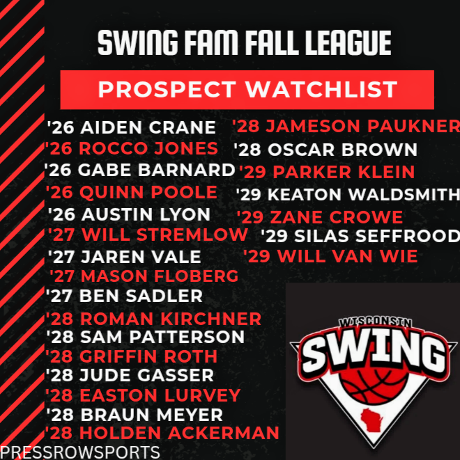 _melowilliams's tweet photo. #SwingFam Fall League Prospect Watchlist 🌟📈
📅 9/28, 10/5, 10/12, 10/19, 2025
📍Waunakee HS, WI
#SwingFamFallLeague #ProspectWatchlist #RLHoops #PressRowSports
#WorkTheWork | #InAGymSomewhere https://t.co/F4v68B47zY