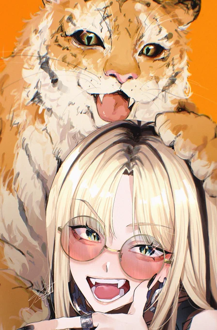 昨日投稿した絵の対の絵! 二つ並べて投稿したかったやつ…!