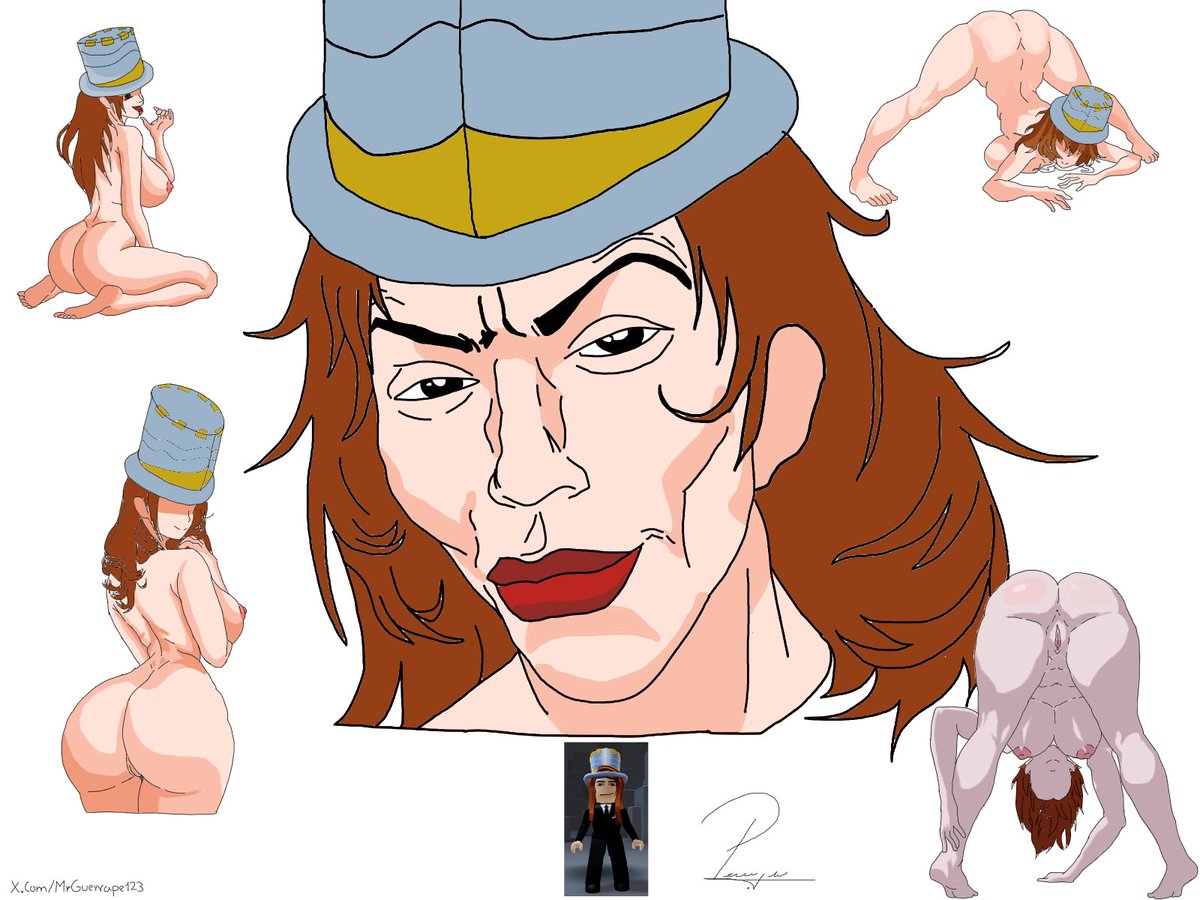 MrGuerrape's tweet photo. Dibujo ruleado de avatar de Roblox #robloxart #rule34 https://t.co/8ugU3NrNAo