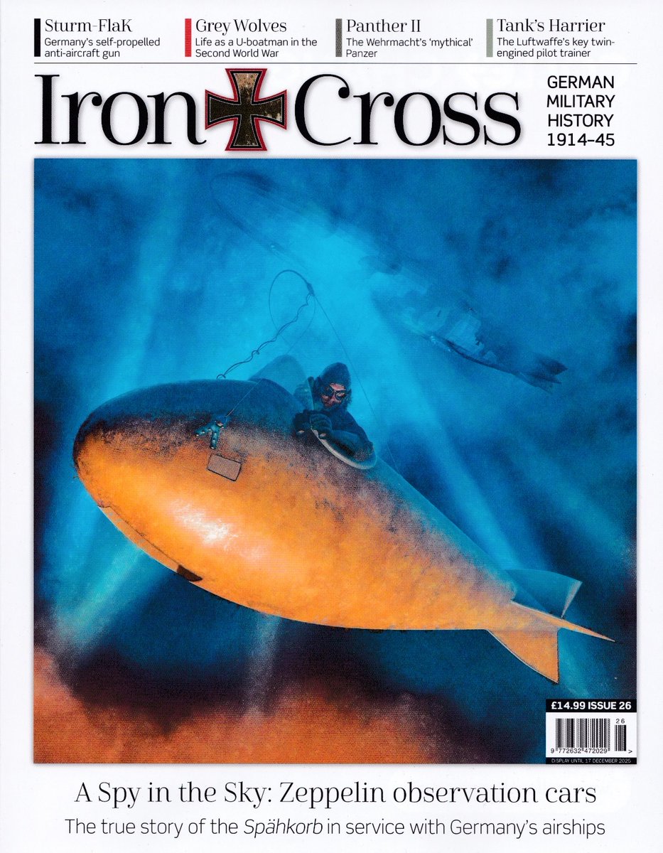 The latest edition of 'Iron Cross' is now available (issue 26). Quite a hefty price, however, the 130 pages are packed with lesser seen photos tied together with excellent supporting text. A once a quarter indulgence! Join the G&amp;CPS at germanphilately.org #philately #stamps