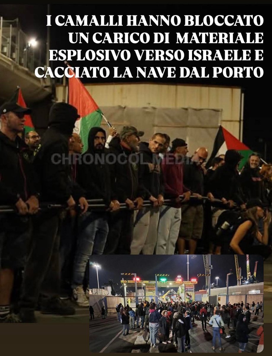 Non so se la classe operaia andrà in paradiso, ma se per caso mi sbagliassi in prima fila dovrebbero esserci i camalli di Genova.