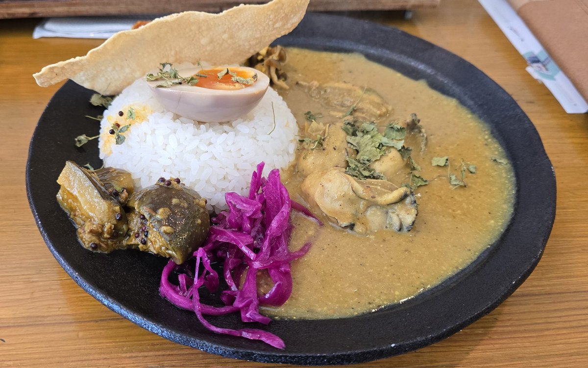kappa_chan21's tweet photo. 牡蠣カレー
#東京
#高円寺
#アンドビール
#クラフトビール https://t.co/dmZHXtlrnF