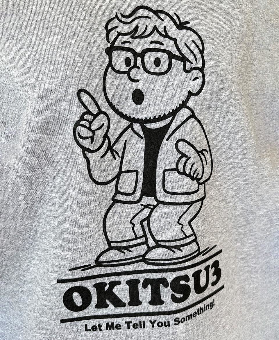 cartoonロンT＆スウェットは本日の23:59までー！！お見逃しなくー！！
#OK123!