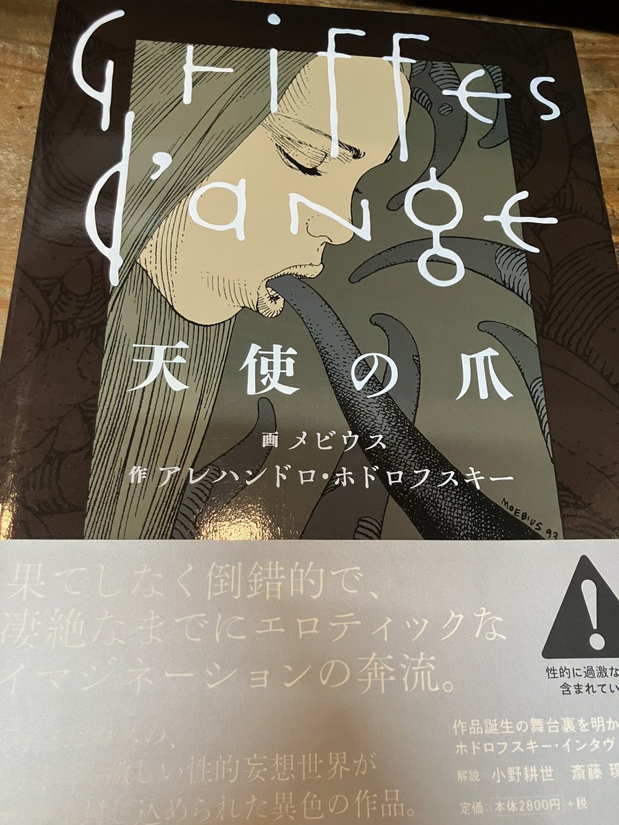 天使の爪 メビウス ホドロフスキー 原正人 天使の爪 / アレハンドロ・ホドロフスキー作、メビウス画、原正人訳 | 百年
