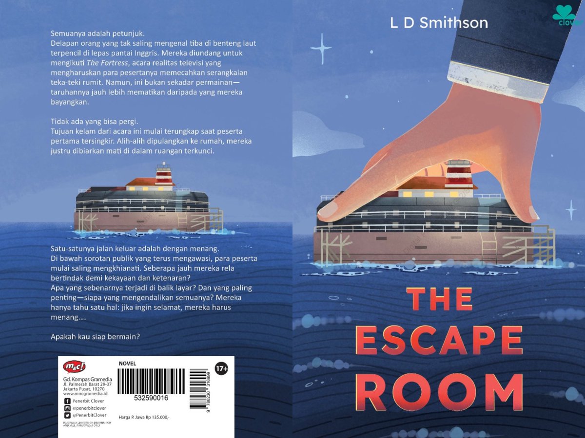 vvanillapopcorn's tweet image. The Escape Room by L D Smithson

✨Penerjemah: I Gusti Ayu Mahatma Agung
✨Mystery thriller, crime | 441 Halaman
✨Baca lewat apps pyc digilib

#vvanillapopcornreads