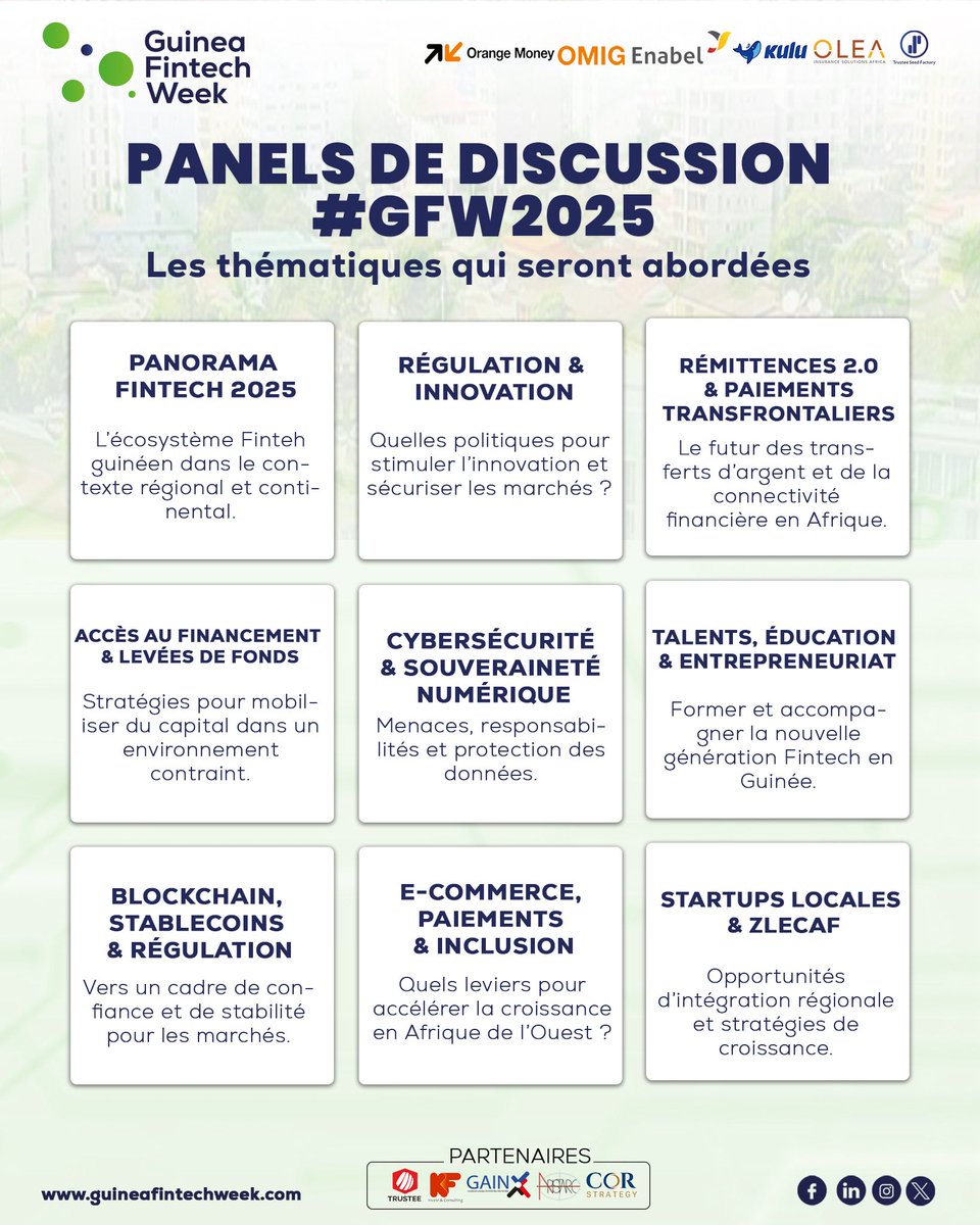Construire l’avenir de la finance digitale en Afrique de l’Ouest | Building the Future of Digital Finance in West Africa. #GFW2025