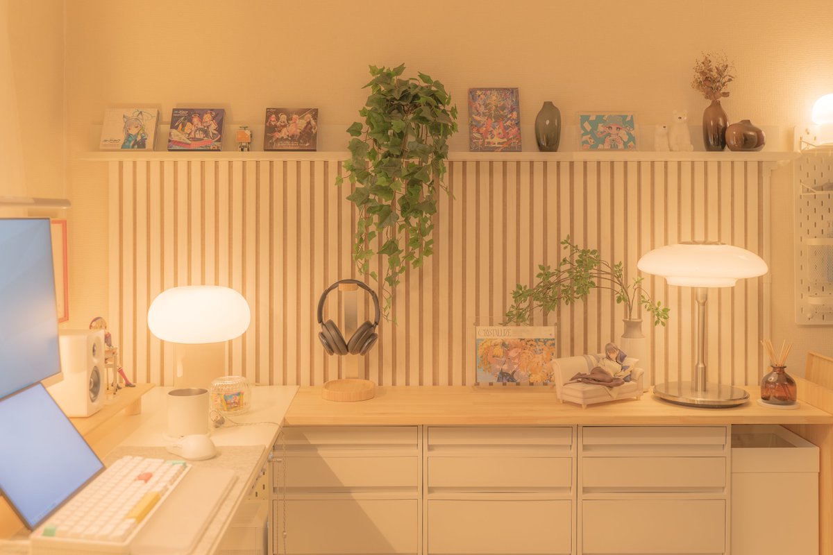 オタク部屋のアップデート終わったので見て✨