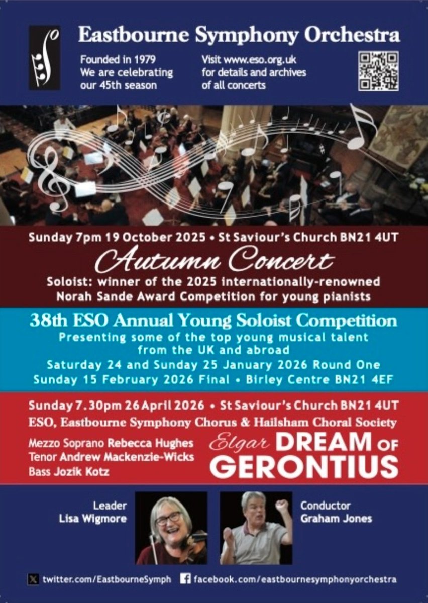 Dates for your diary. Please share!