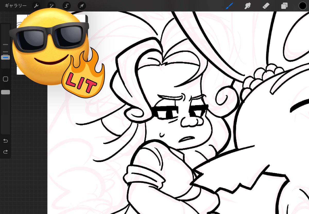 she's so fun to draw