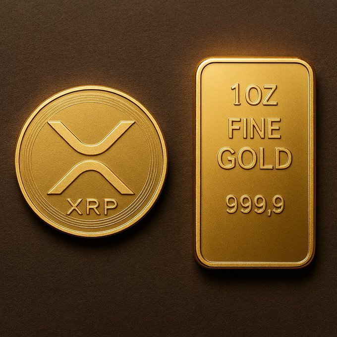 1 XRP  = 1 GOLD OZ.

INEVITABLE!