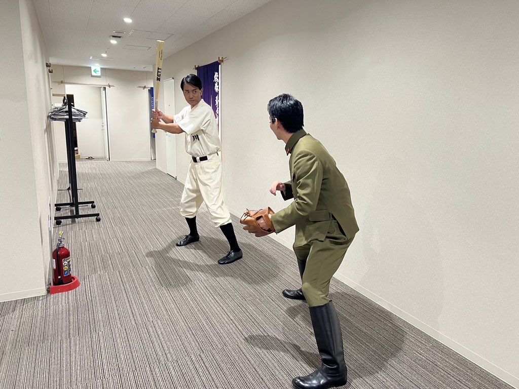 menjokobushi's tweet photo. 「あの夏、君と出会えて～幻の甲子園で見た景色～」
愛知公演終了
全30公演終了しました
ご来場、ご声援誠に、
ありがとうございました。

生きる彼らと、出会えて
話が出来て、
そしてそれを皆様に見届けて頂けて、幸せでした。

ありがとうございました。 https://t.co/3FbZKqmEoo