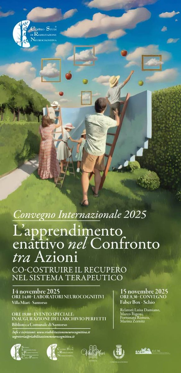 MetodoPerfetti's tweet photo. 📢El Centro de Estudios de Rehabilitación Neurocognitiva presenta el Congreso Internacional de este año.

👉🏻 Para más información y tarifas de inscripción: https://t.co/tfeL31YqUB https://t.co/Zut2cLKzhq