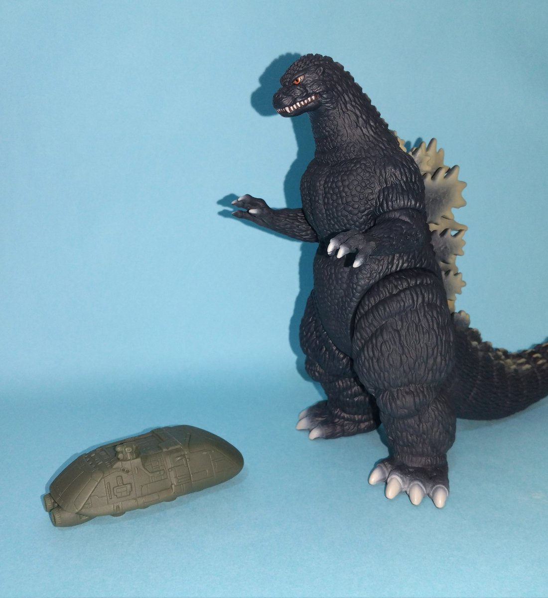 ムービーモンスターシリーズ」ゴジラ（1989）＆スーパーX2です。一般