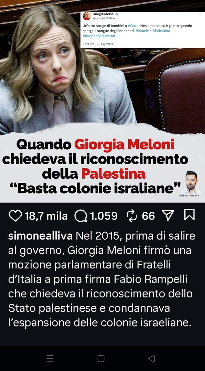 gaebia's tweet photo. @ComunistaRosso Solo adesso vi ricordate dei palestinesi? https://t.co/8wc1MRVS0H