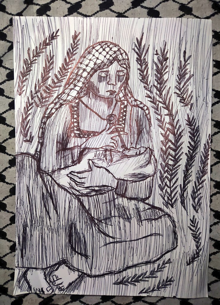 My new painting if you like it, drop a dot