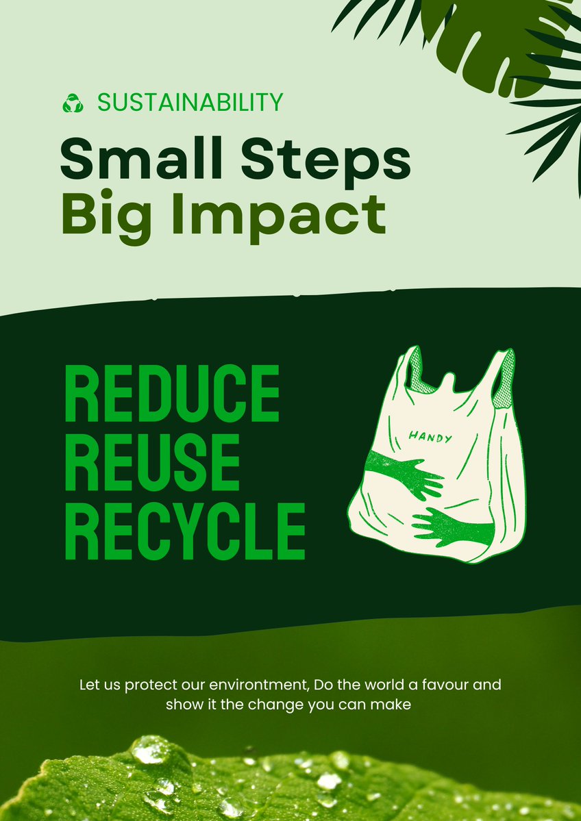 cceai_africa's tweet image. Small steps create a big impact. 🌍 Let’s commit to sustainability: Reduce, Reuse, Recycle. Protect our environment, do the world a favor, and be the change we all need. #Sustainability #GreenLiving #EcoFriendly  #BeatPlasticPollution #ClimateAction