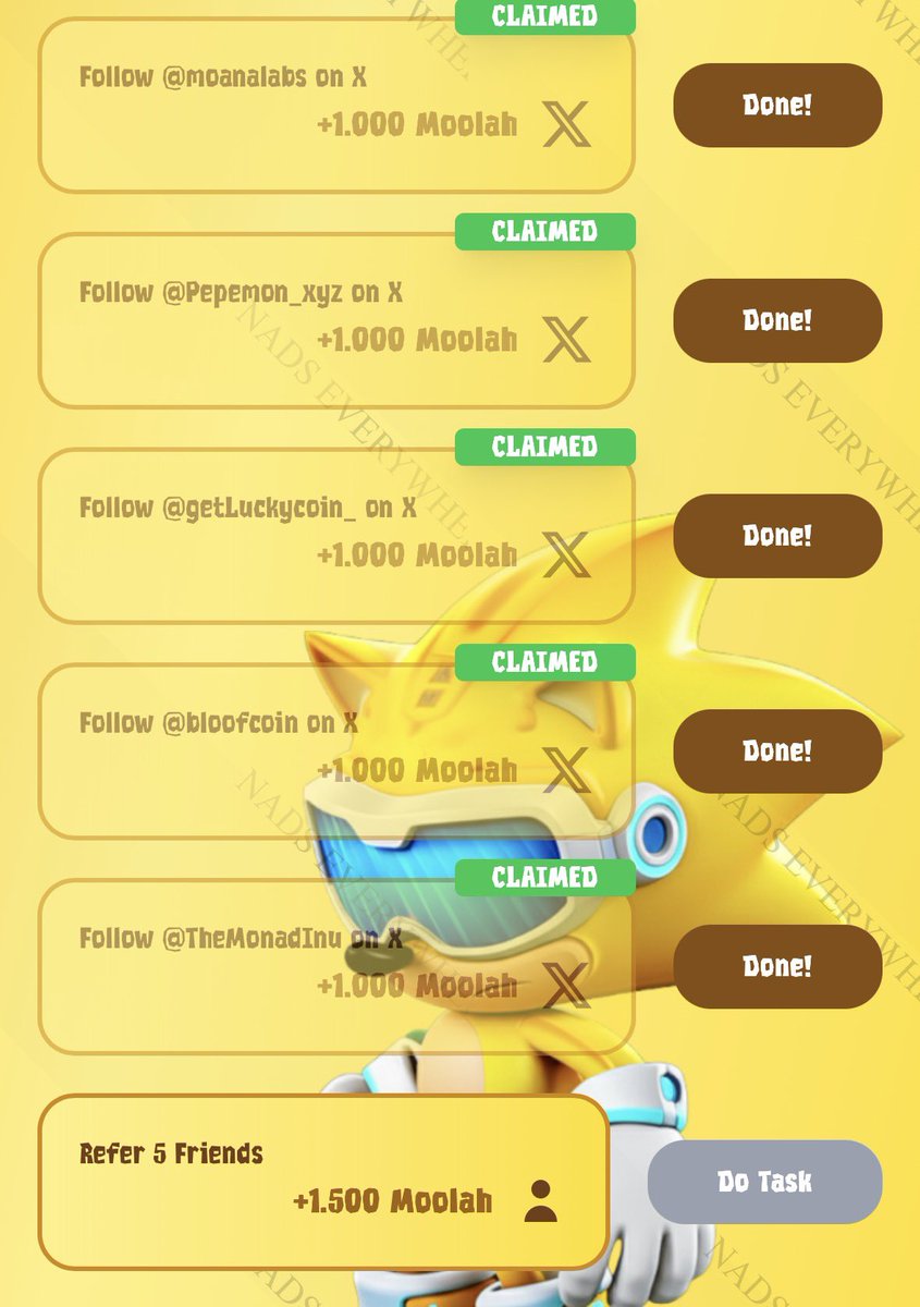 cyberzooera's tweet photo. Günlük giriş yaparak @Moolah_nad puanları biriktiriyorum.

💎 https://t.co/Iifd8lpHjH https://t.co/nEOEfr7gmG