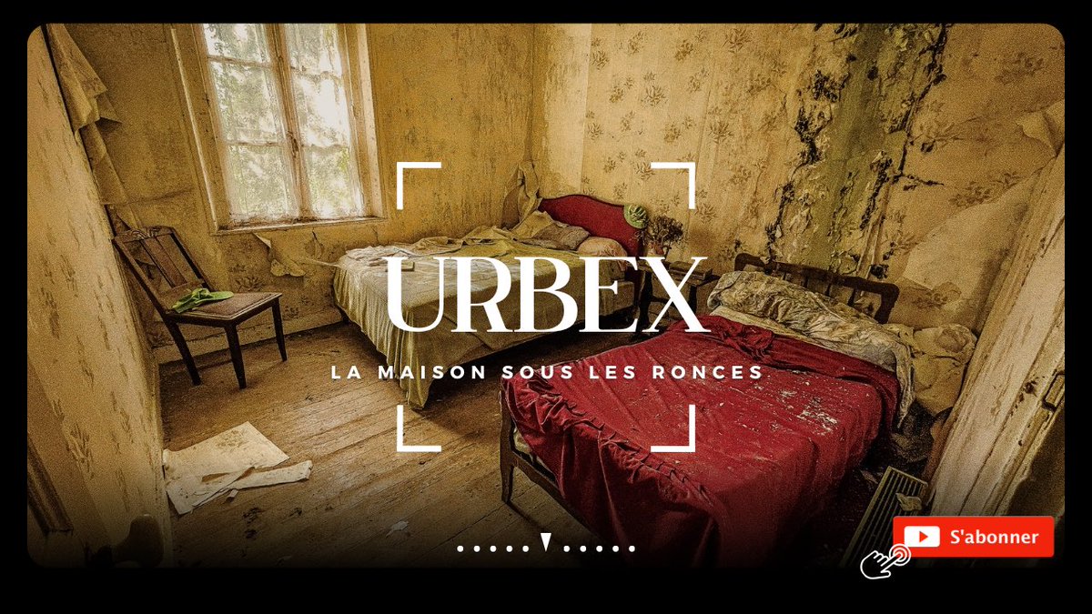 LECONTEKevin's tweet image. 🚨 NOUVELLE VIDÉO ! #urbex 

Perdue au cœur des ronces, 🌿 se trouve une maison oubliée de tous… ou presque.
À l’intérieur, chaque meuble, chaque objet, semble encore attendre le retour de celui qui n’est jamais revenu depuis 2004 ⌛️
La vidéo 👉 youtu.be/4cbBSwrhcWY?si…