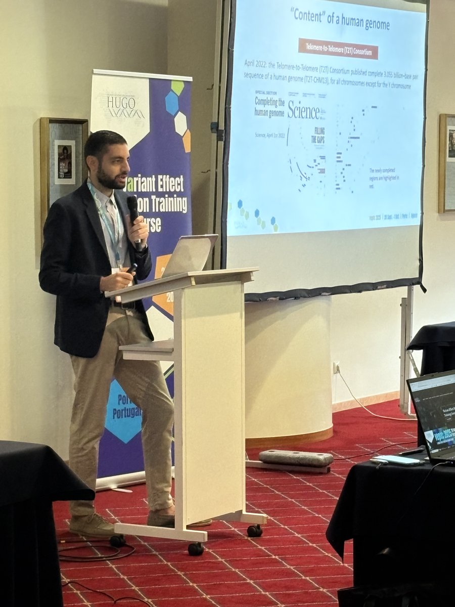 #VEPTC2025 is on!  Nikos Marinakis is presenting #variants in the #genome: types &amp; disease pathomechanisms 

#genomics #genetics #RareDisease