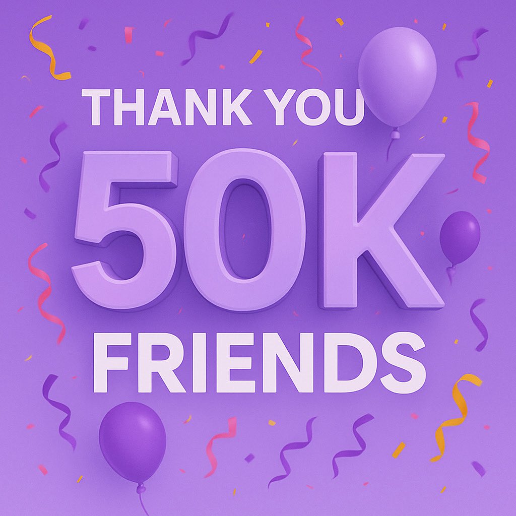 huralyaco's tweet photo. We’re not counting followers.
We’re celebrating 50,000 friends on Instagram who believe in a kinder, smarter, more balanced world. 💜

Join us on Instagram and be part of the journey. 👇
https://t.co/SfKOlFjlMd https://t.co/VlYUqGuraW
