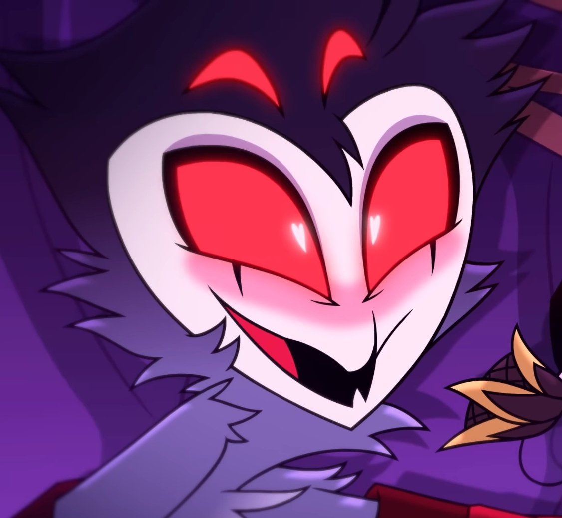 'Stolas's face is covered in feathers we wouldn't be able to see him blush' SHUT UP LOOK HOW CUTE HE IS