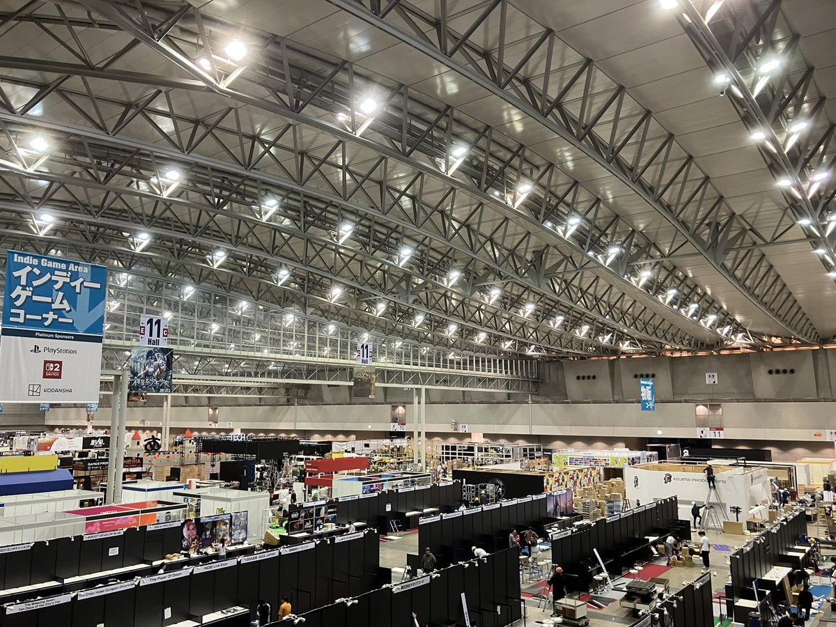 #東京ゲームショウ2025 お越しいただいた皆様ありがとうござました。
来年も出展できるように頑張ります。
#TokyoGameShow2025 Thank you to everyone who visited us.
We'll do our best to exhibit again next year.