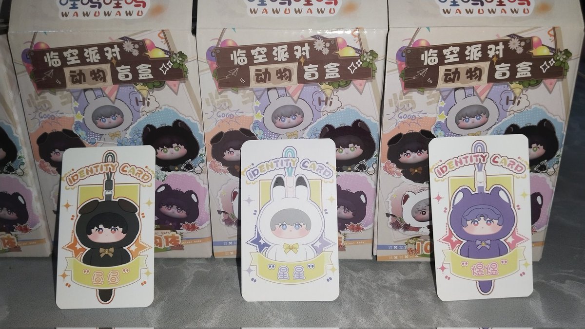 WTS 🇲🇾only
Love and Deep space Blind Box 
Caleb 
Xavier 
Rafayel 
RM 50 included postage 
#LoveandDeepspace #Caleb #Xavier #Rafayel #ladsmy