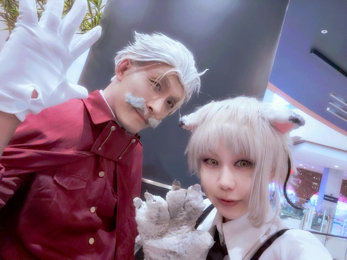 ピンクパンダ🐼次は原神 空くん✨ダイエット継続中🌟 (@pinkpanda_7_13) on Twitter photo #コスモール2025
#コスモール常滑
マーくん(<a href="/markun0034/">マーくん⏩️28コスモール⏩️10/18明治村⏩️19道頓堀⏩️25刈谷アニコレ</a>)の
猟犬隊長と参加してます🐯🗡️
パレードも出ます!!
いろんな人と交流したい(● ˃̶͈̀ロ˂̶͈́)੭ꠥ⁾⁾
ぜひお声がけ下さい✨✨ #コスモール2025
#コスモール常滑
マーくん(<a href="/markun0034/">マーくん⏩️28コスモール⏩️10/18明治村⏩️19道頓堀⏩️25刈谷アニコレ</a>)の
猟犬隊長と参加してます🐯🗡️
パレードも出ます!!
いろんな人と交流したい(● ˃̶͈̀ロ˂̶͈́)੭ꠥ⁾⁾
ぜひお声がけ下さい✨✨