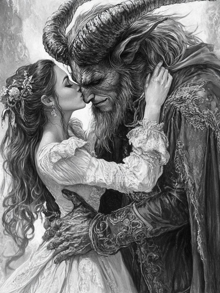 SatinePoetisa's tweet photo. La bella y la bestia 
en un vals eterno
tejen luz y tinieblas 
en su extraña amargura,
besos de cristal 
alma de metal
en macabra danza
su destino parten,
miradas tristes 
abrazos largos
una chispa de vida
en la olvidada noche,
vestido de estrellas 
almas con candados,
amor imposible 
historia etérea. 

Satine©️
#FleurPoem