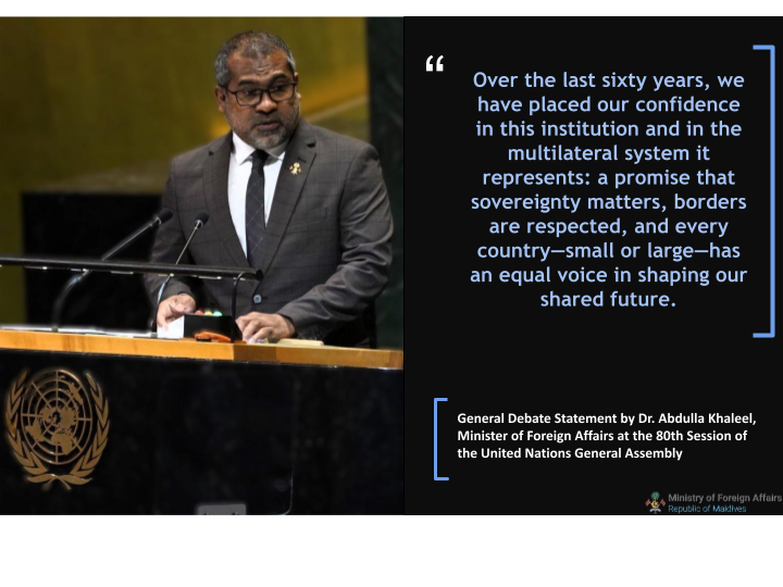 Ministry of Foreign Affairs 🇲🇻 tweet media