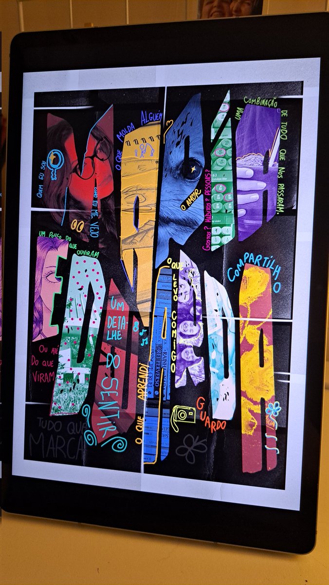 um dos trabalhos da faculdade ✨️