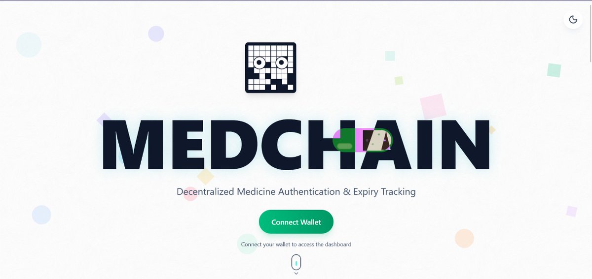Here's what we built at ETHGlobal New Delhi hosted by <a href="/ethglobal/">ETHGlobal</a>:

💊 MedChain – Fight fake &amp; expired drugs with MedChain – a Web3 system for trust, tracking &amp; transparency.

Check it out here: ethglobal.com/showcase/medch…