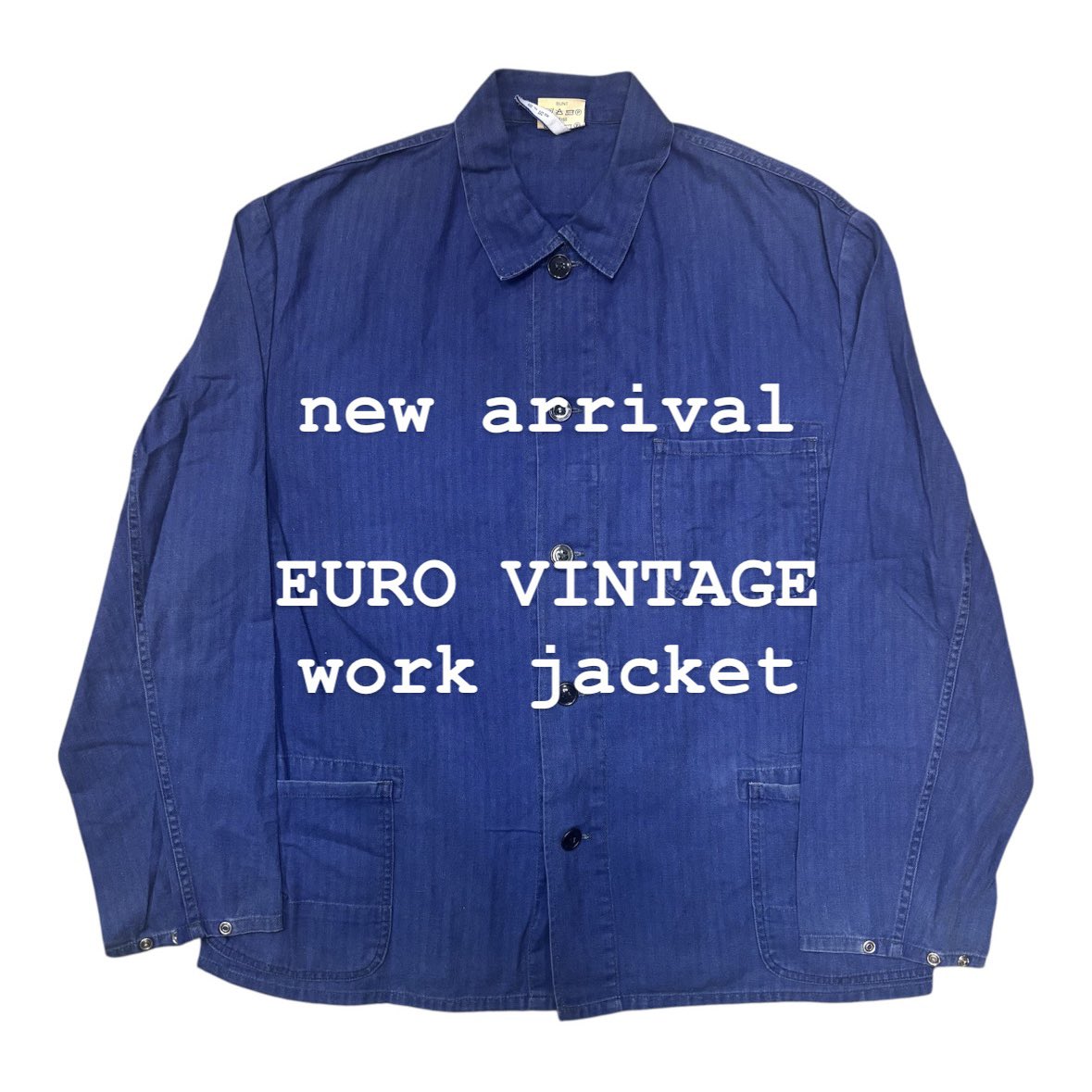 “Vintage 60s プルオーバージャケット　euro work POTBOUND on X: 