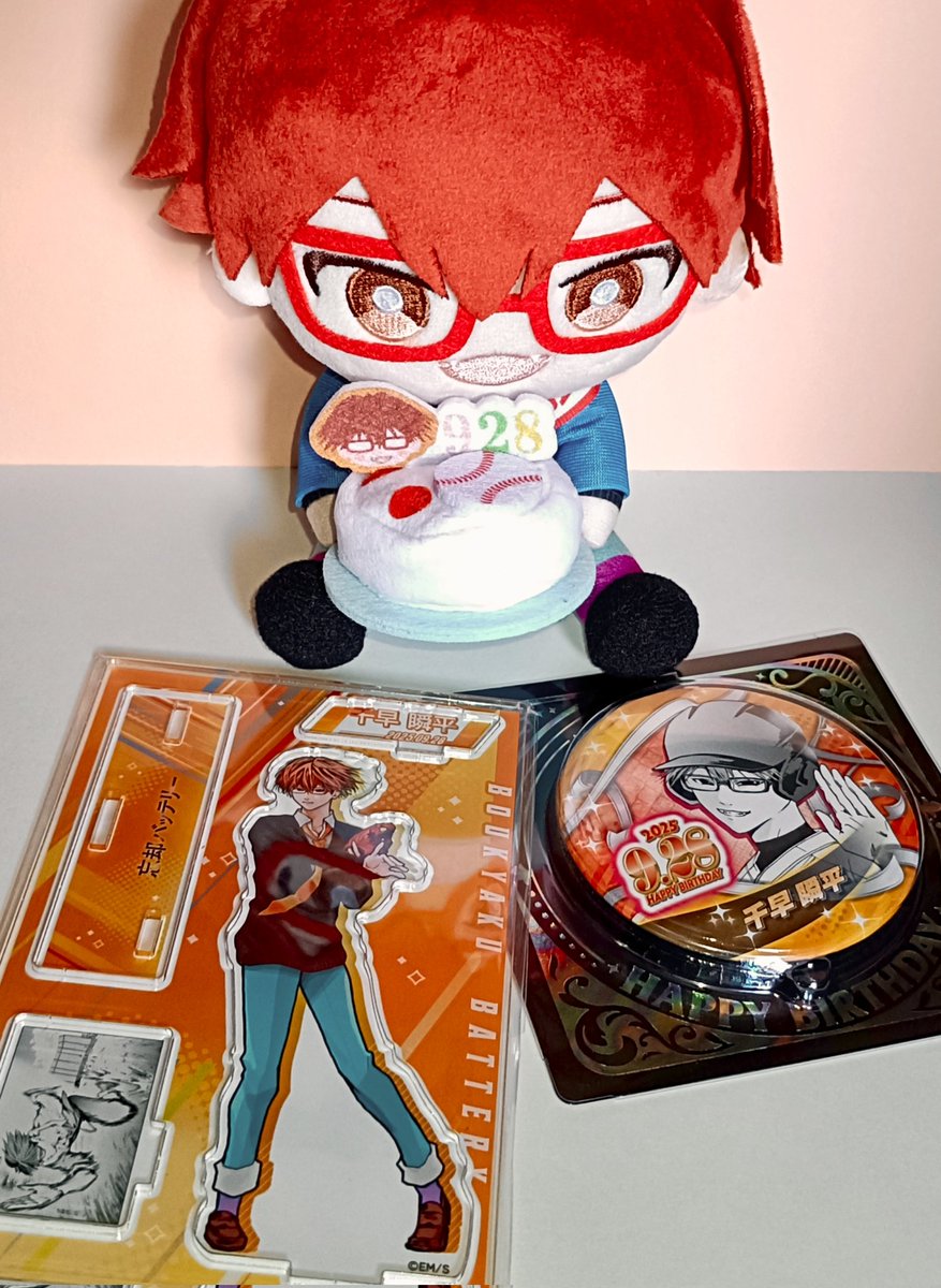 59596tr's tweet photo. バースデーグッズも届いた https://t.co/92scPjP4Bl
