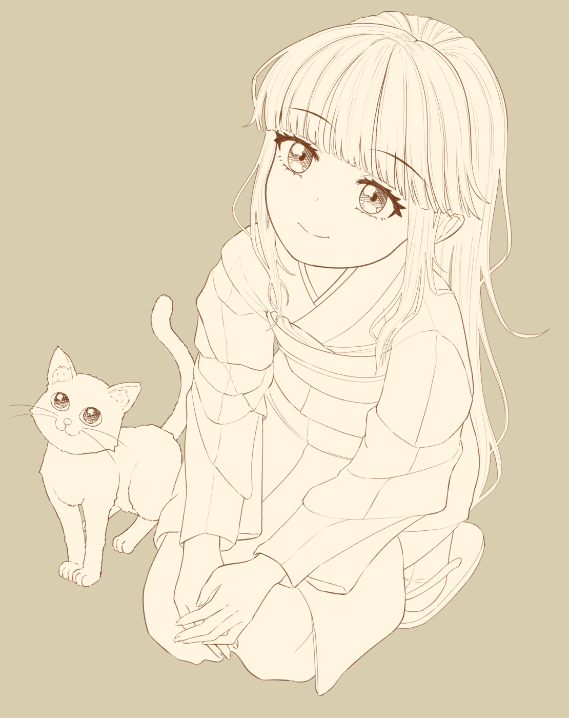 ひげねこ@絵 on X: 